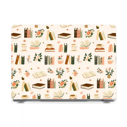 Cozy Fiction | Books & Blooms Laptop Shell