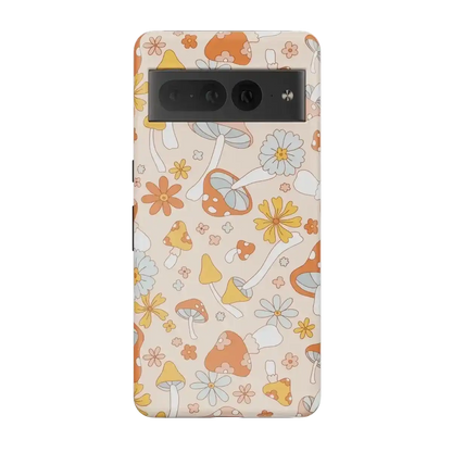Mushroom Magic | Retro Floral Google Pixel Case
