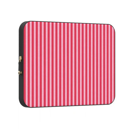 Perfect Stripes | Pink Stripes Laptop Case