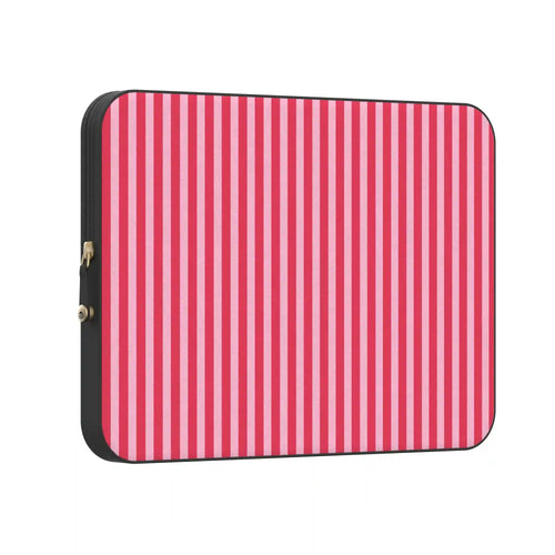 Perfect Stripes | Pink Stripes Laptop Case