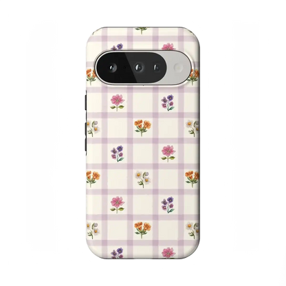 Meadow Check | Floral Gingham Case