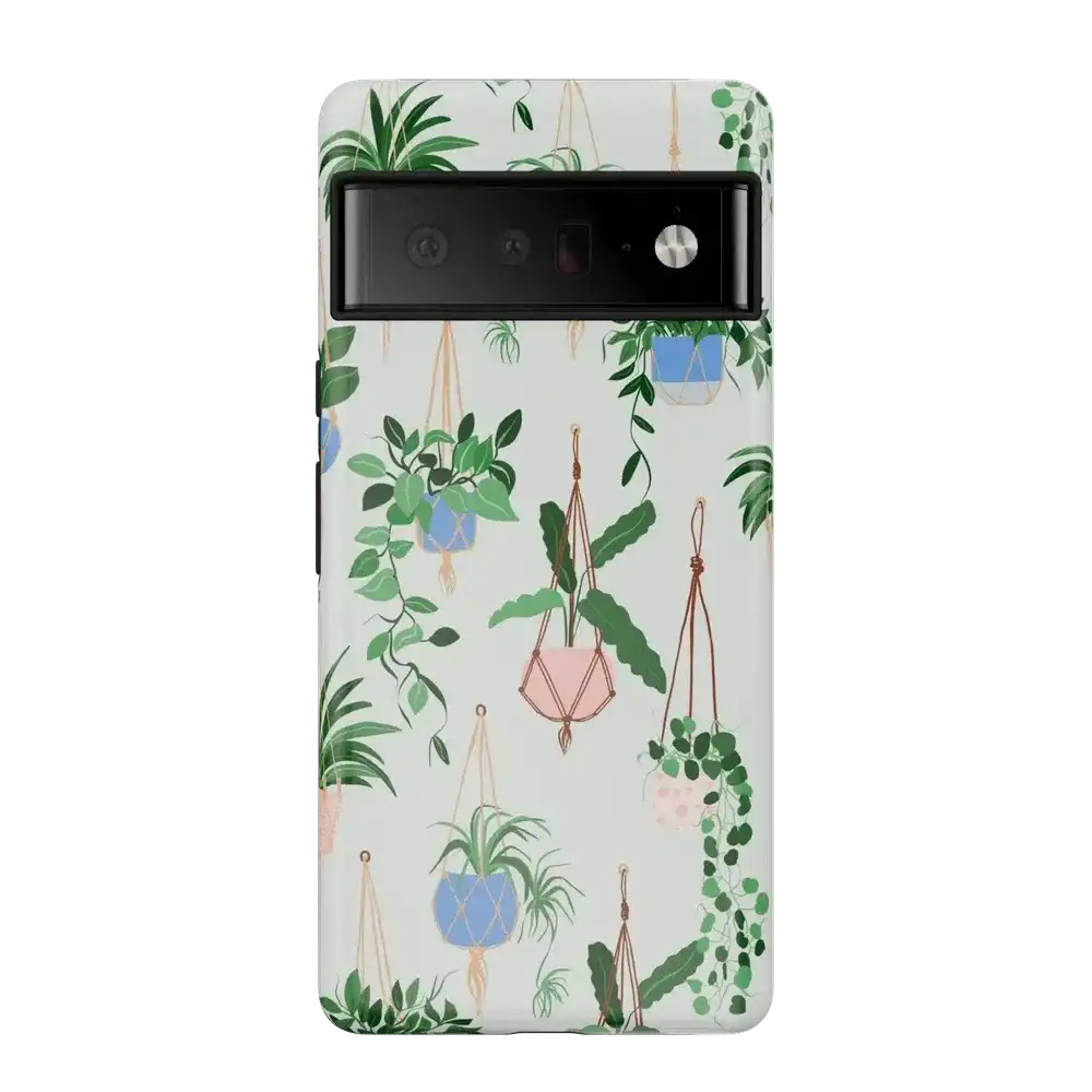 Hanging Around | Potted Plants Floral Google Pixel Case
