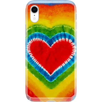 I Heart Tie Dye | Rainbow Heart Case