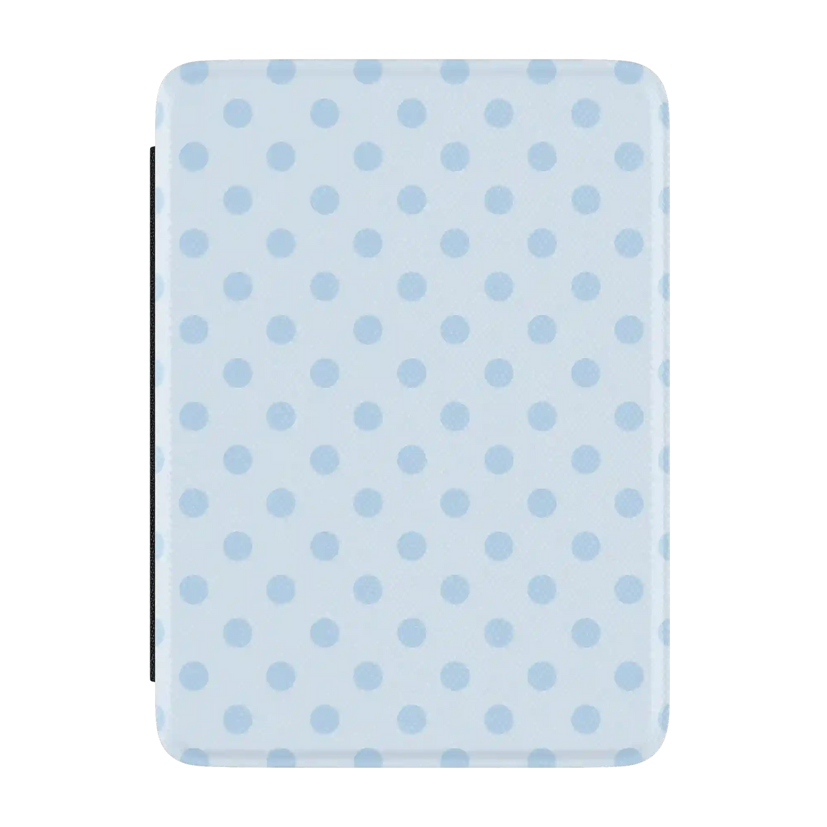 Spotted in SoHo | Light Blue Polka Dot Kindle Case