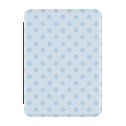 Spotted in SoHo | Light Blue Polka Dot Kindle Case