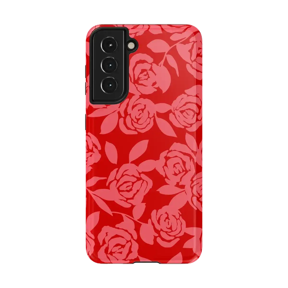 Final Rose | Red & Pink Floral Case