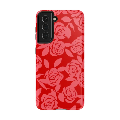 Final Rose | Red & Pink Floral Case