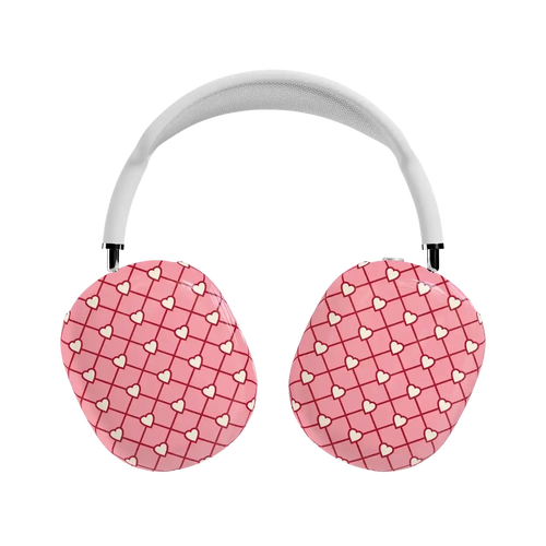 Love Locks | Pink Hearts AirPods Max Case