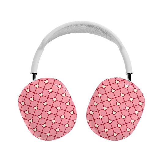 Love Locks | Pink Hearts AirPods Max Case