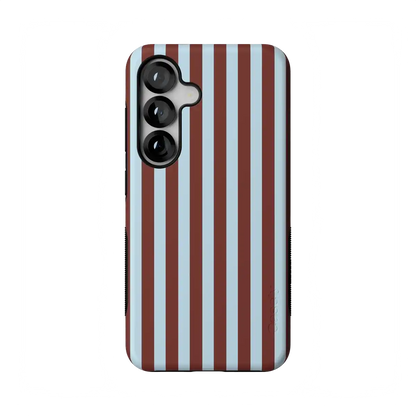 Sunday in Brooklyn | Blue Stripes Case