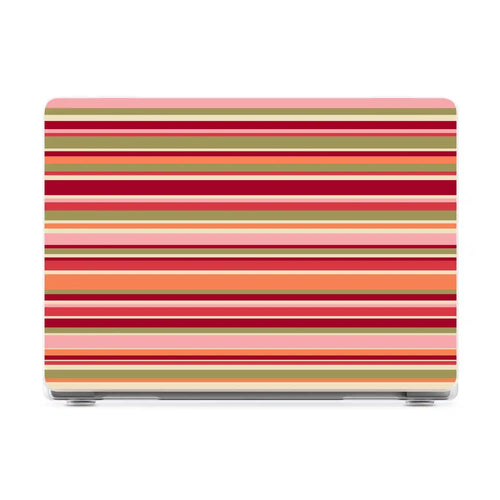 Citrus Stripes | Poolside Print Laptop Shell