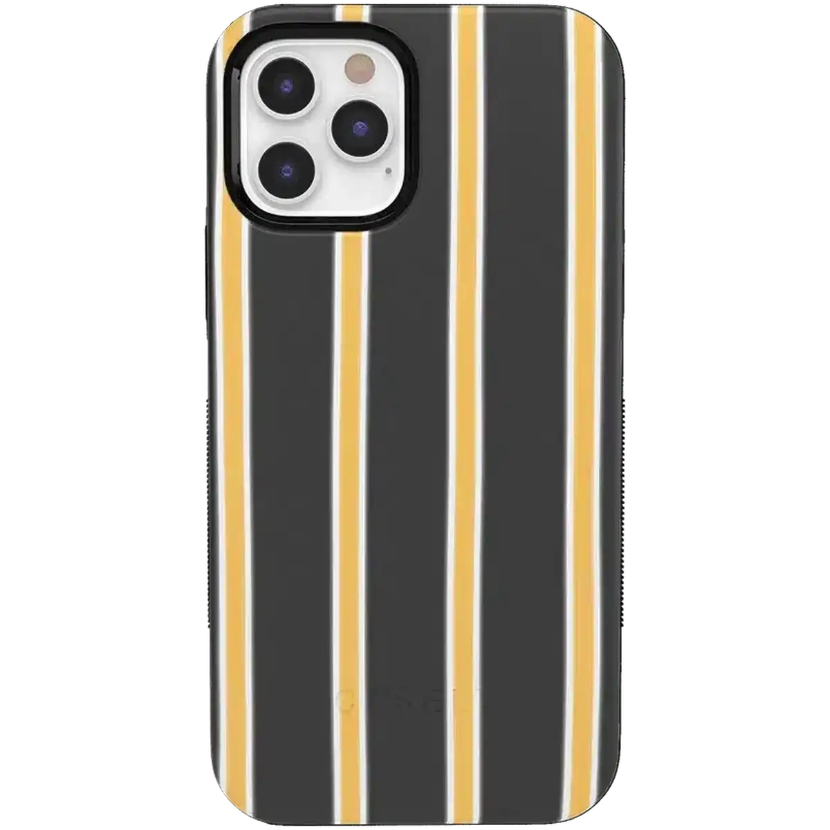 Fine Lines | Mustard Yellow Pinstripe iPhone Case