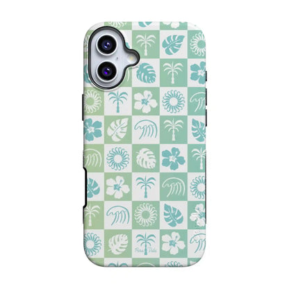 Coastal Checkers | Pura Vida Case