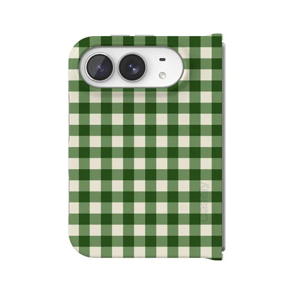 Checked Twice | Green Plaid Case