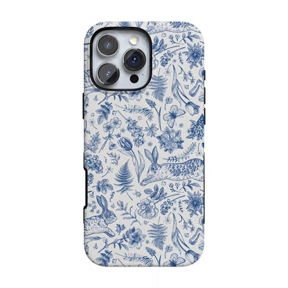 Hop & Bloom | Bunny Toile Case
