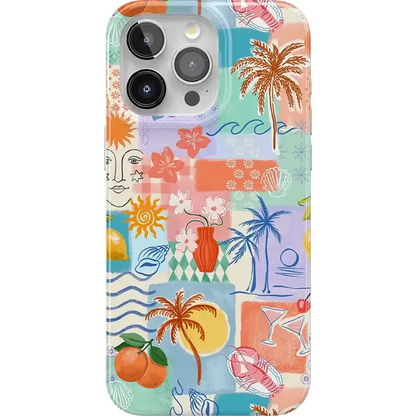 Tropical Heat | Beachy Collage Case
