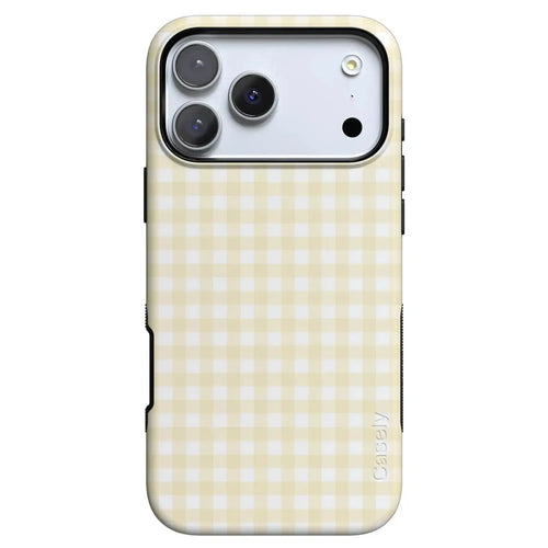 Pastel Picnic | Yellow Gingham Case