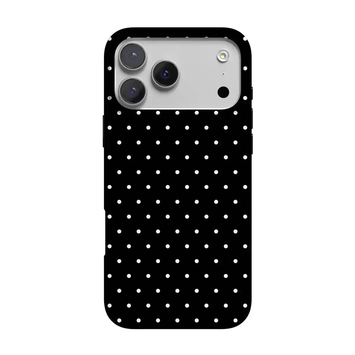 On the Dot | White Polka Dot Case