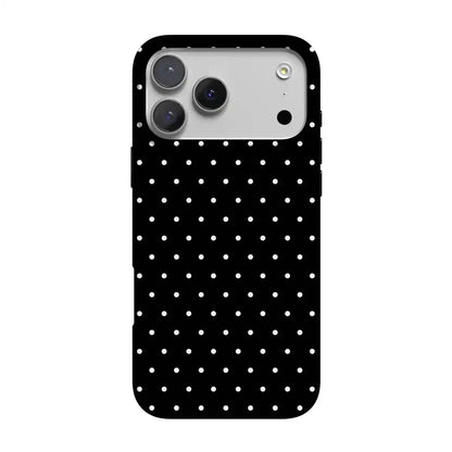 On the Dot | White Polka Dot Case