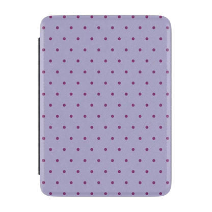 On the Dot | Purple & Plum Polka Dot Kindle Case