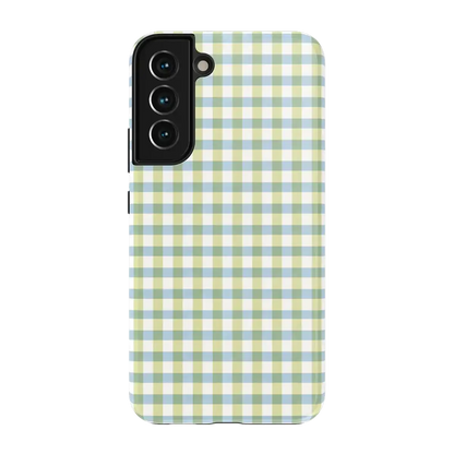 Pastel Picnic | Blue & Green Gingham Case