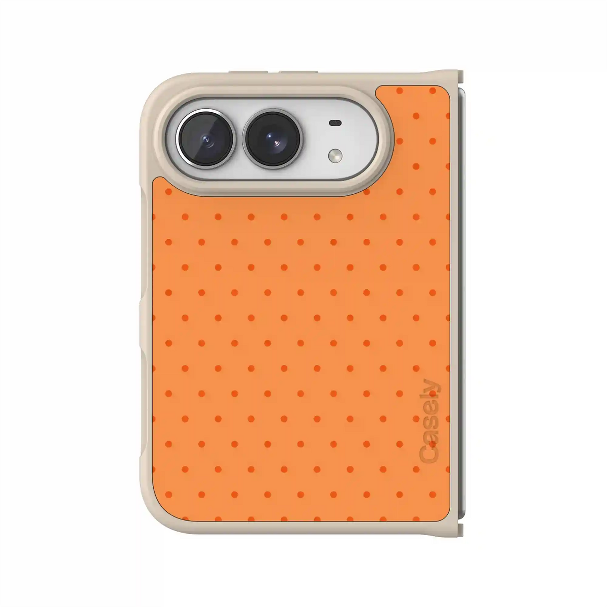 On the Dot | Orange Polka Dot Case