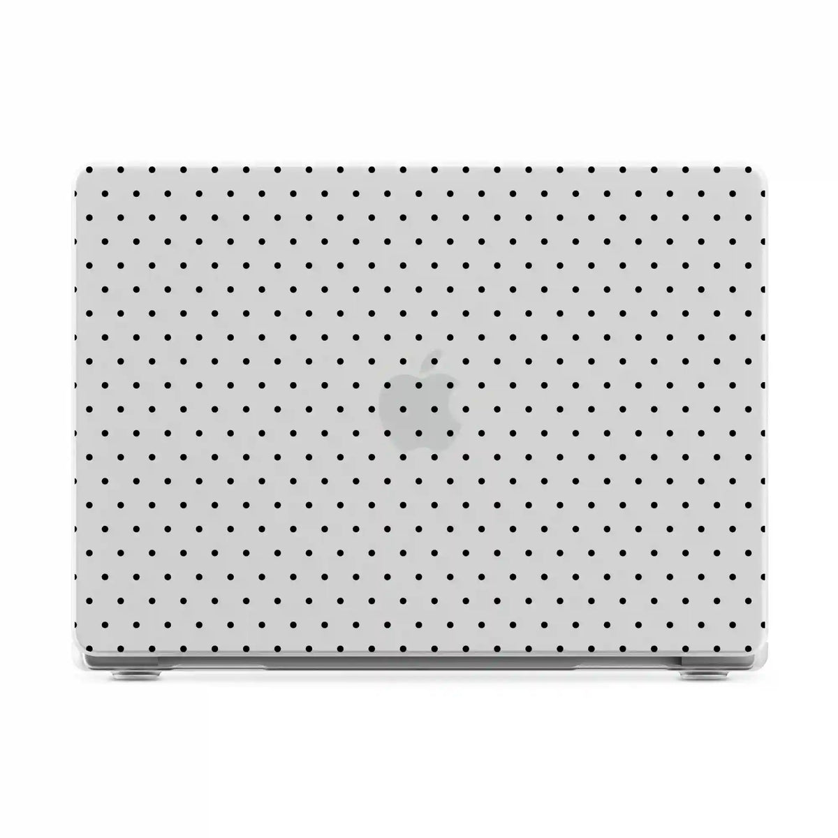 On the Dot | Black Polka Dot Laptop Shell