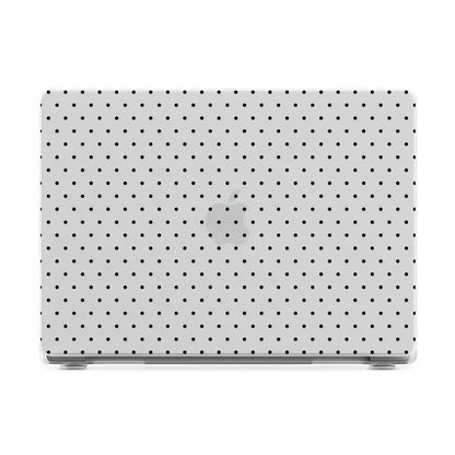 On the Dot | Black Polka Dot Laptop Shell