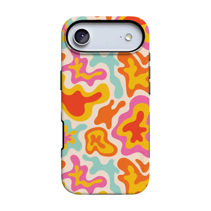 Tropical Color Splash | Abstract Retro Case