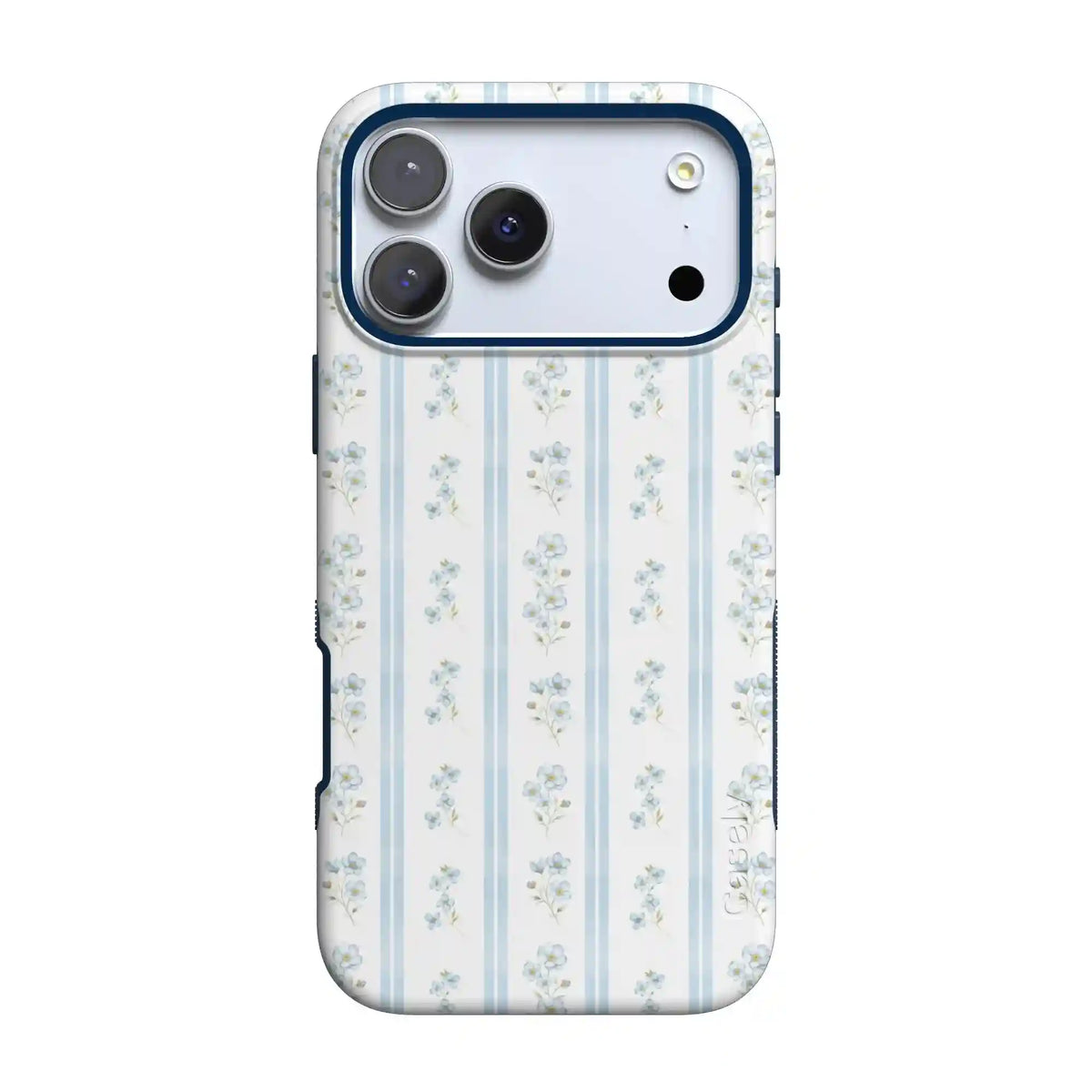 Cottage Stripe | Blue Floral Case