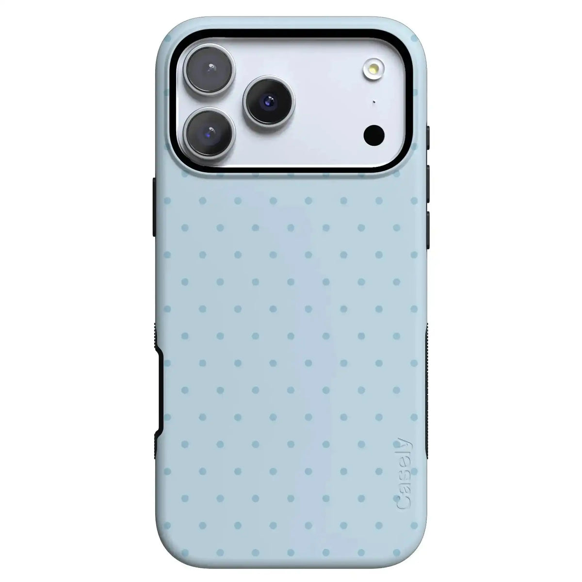 On the Dot | Blue Monochrome Polka Dot Case