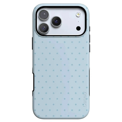On the Dot | Blue Monochrome Polka Dot Case