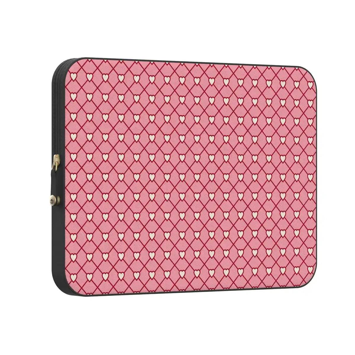 Love Locks | Pink Hearts Laptop Case