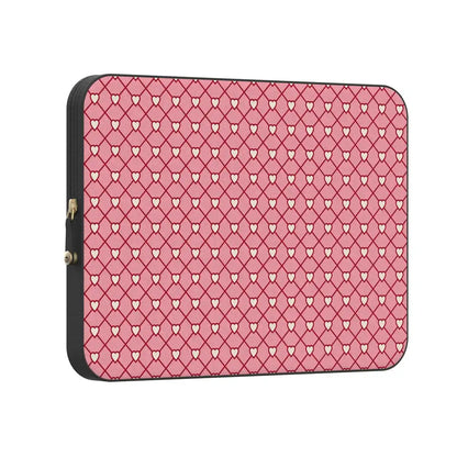 Love Locks | Pink Hearts Laptop Case