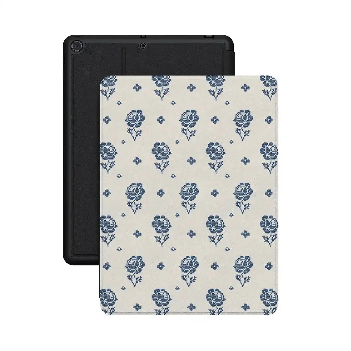 Seaside Stitch | Vintage Roses iPad Case