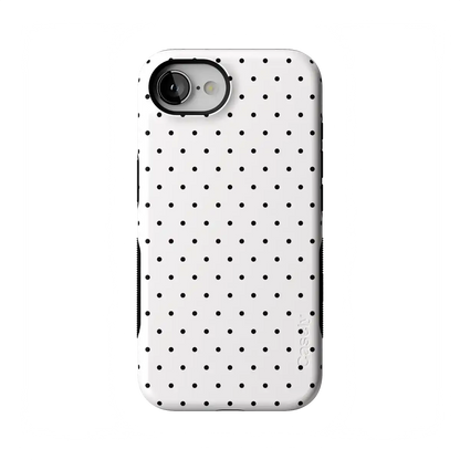 On the Dot | Black Polka Dot Case