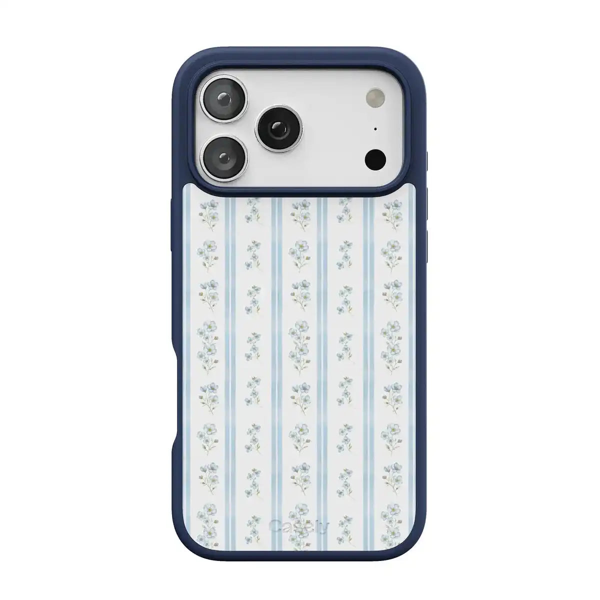Cottage Stripe | Blue Floral Case
