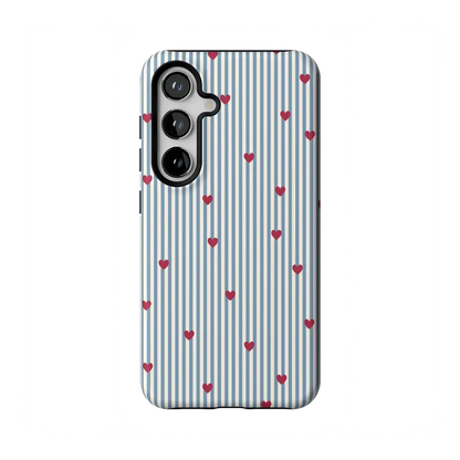 Love Lines | Blue Stripes Case