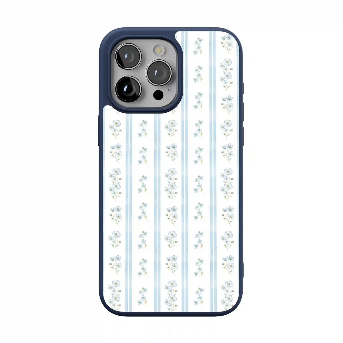 Cottage Stripe | Blue Floral Case