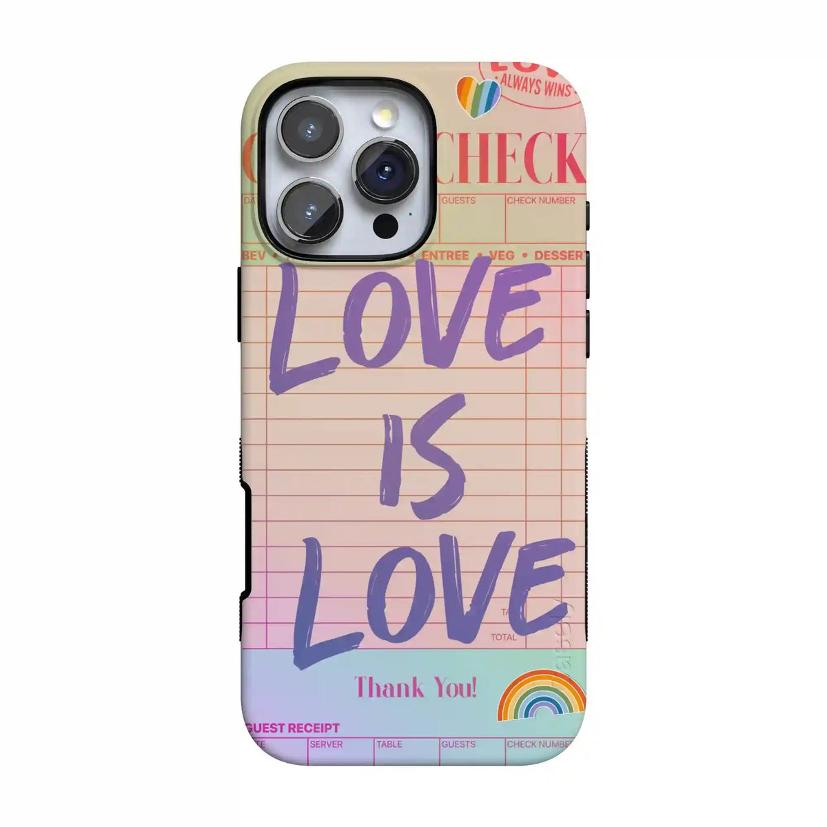 Love is Love | Guest Check Pride Case