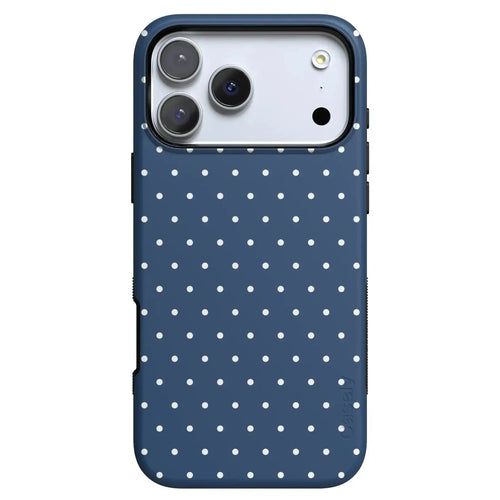 On the Dot | Navy Polka Dot Case