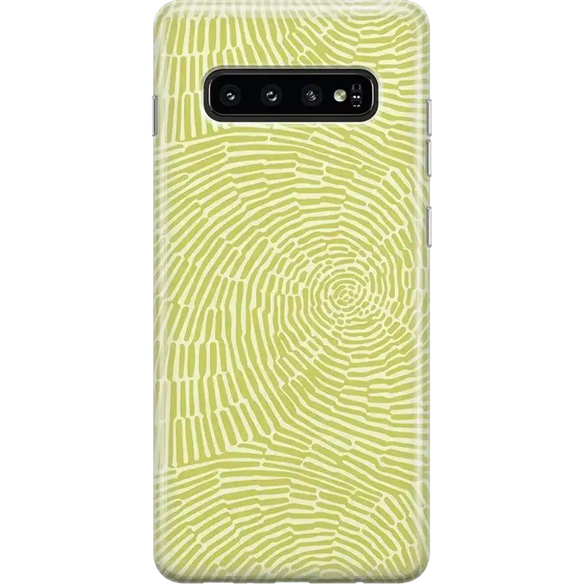 Swirl Away | Tea Green Geometric Samsung Case