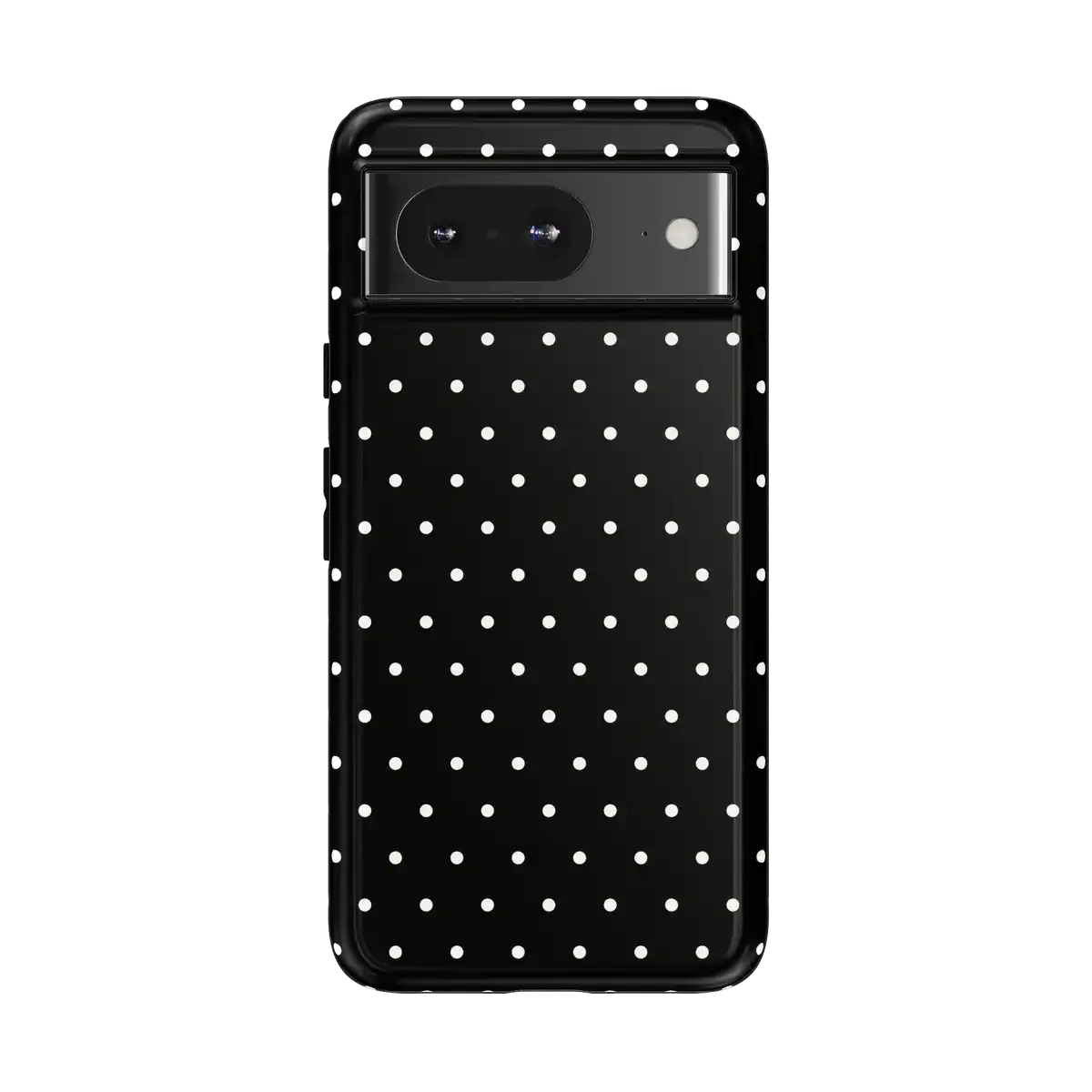 On the Dot | White Polka Dot Case
