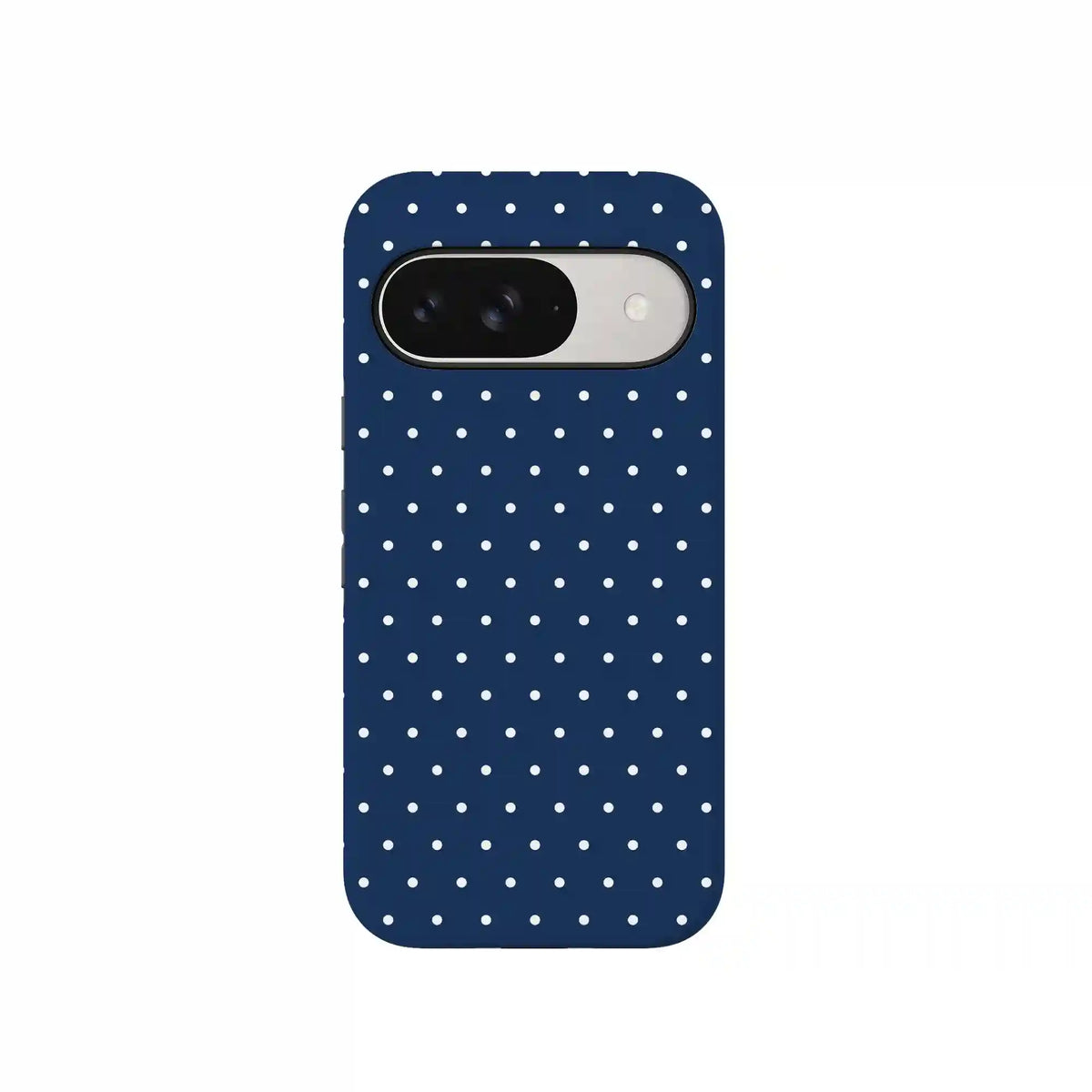 On the Dot | Navy Polka Dot Case