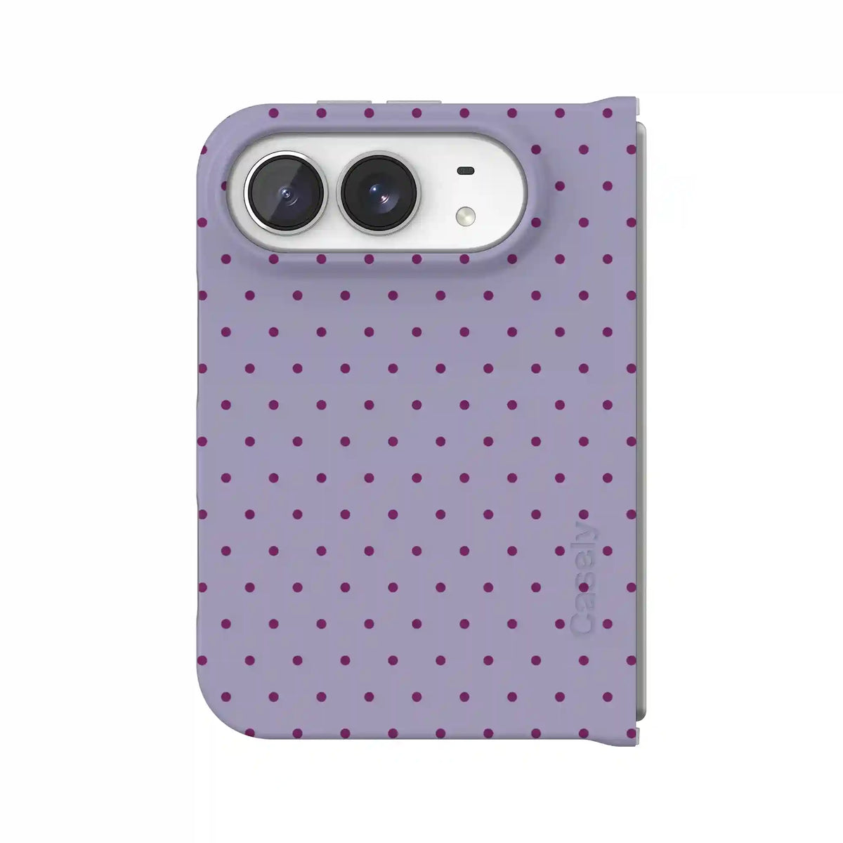 On the Dot | Purple & Plum Polka Dot Case