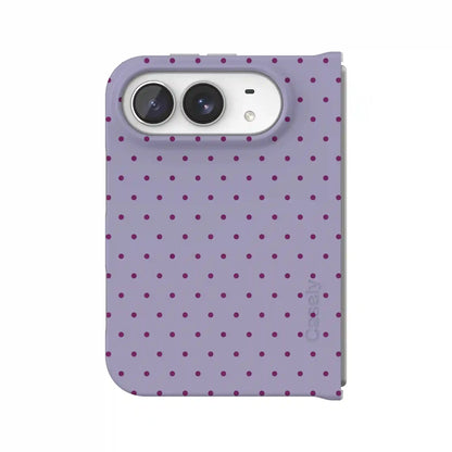On the Dot | Purple & Plum Polka Dot Case