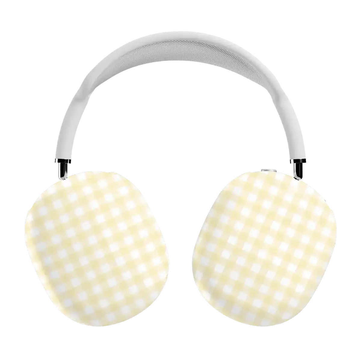 Pastel Picnic | Yellow Gingham AirPods Max Case