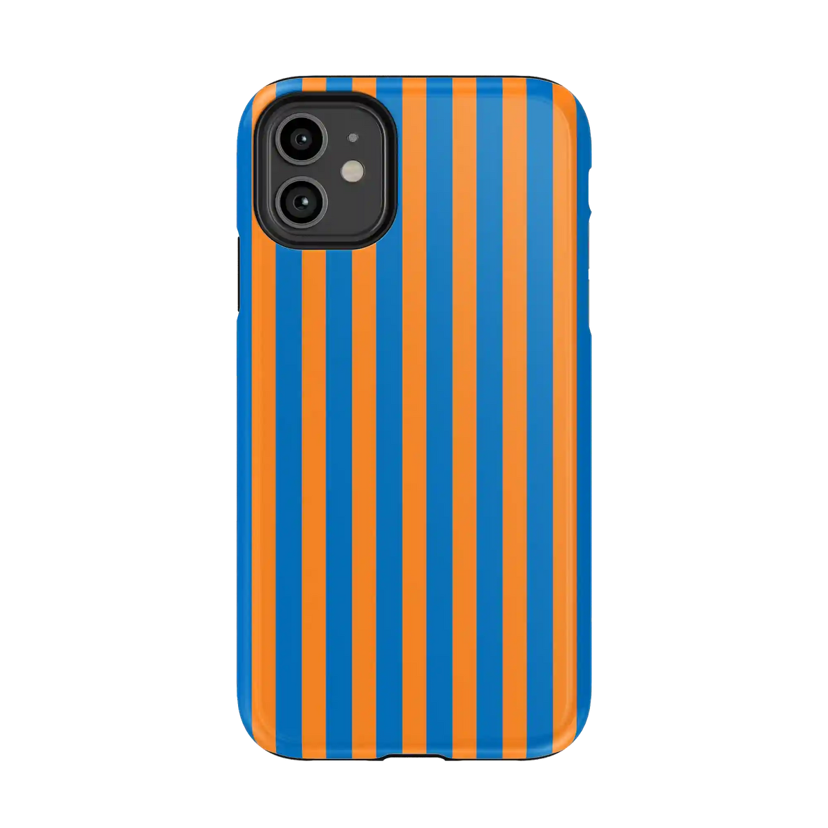Go New York | Blue & Orange Stripes Case