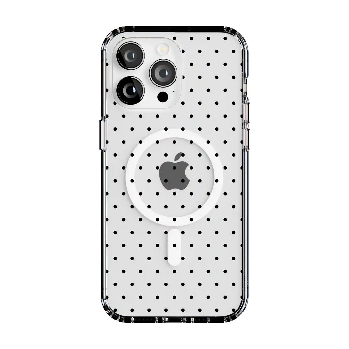 On the Dot | Black Polka Dot Case