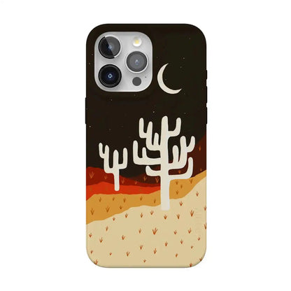 Desert Nights | Cactus Colorblock Case